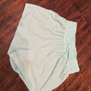 The Southern Shirt Company Women's Sky Blue Athletic Shorts